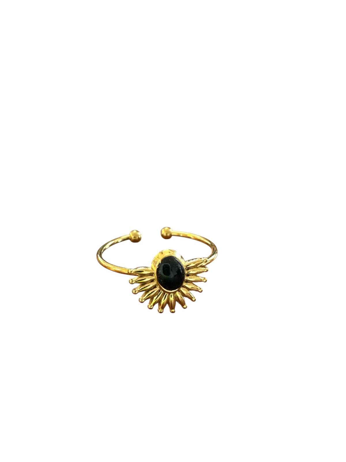 Vergoldeter Ring für stilbewusste Frauen