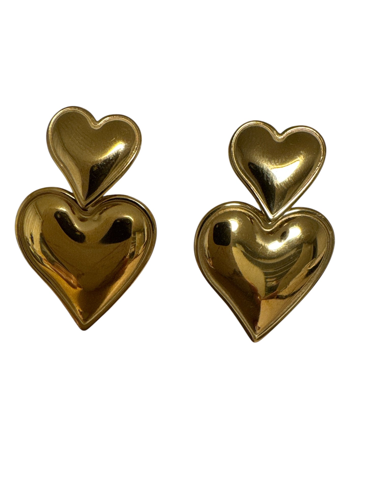 Ohrring Heart Gold