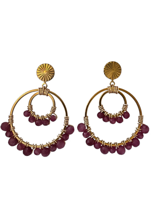 Ohrringe Sunberry Twist