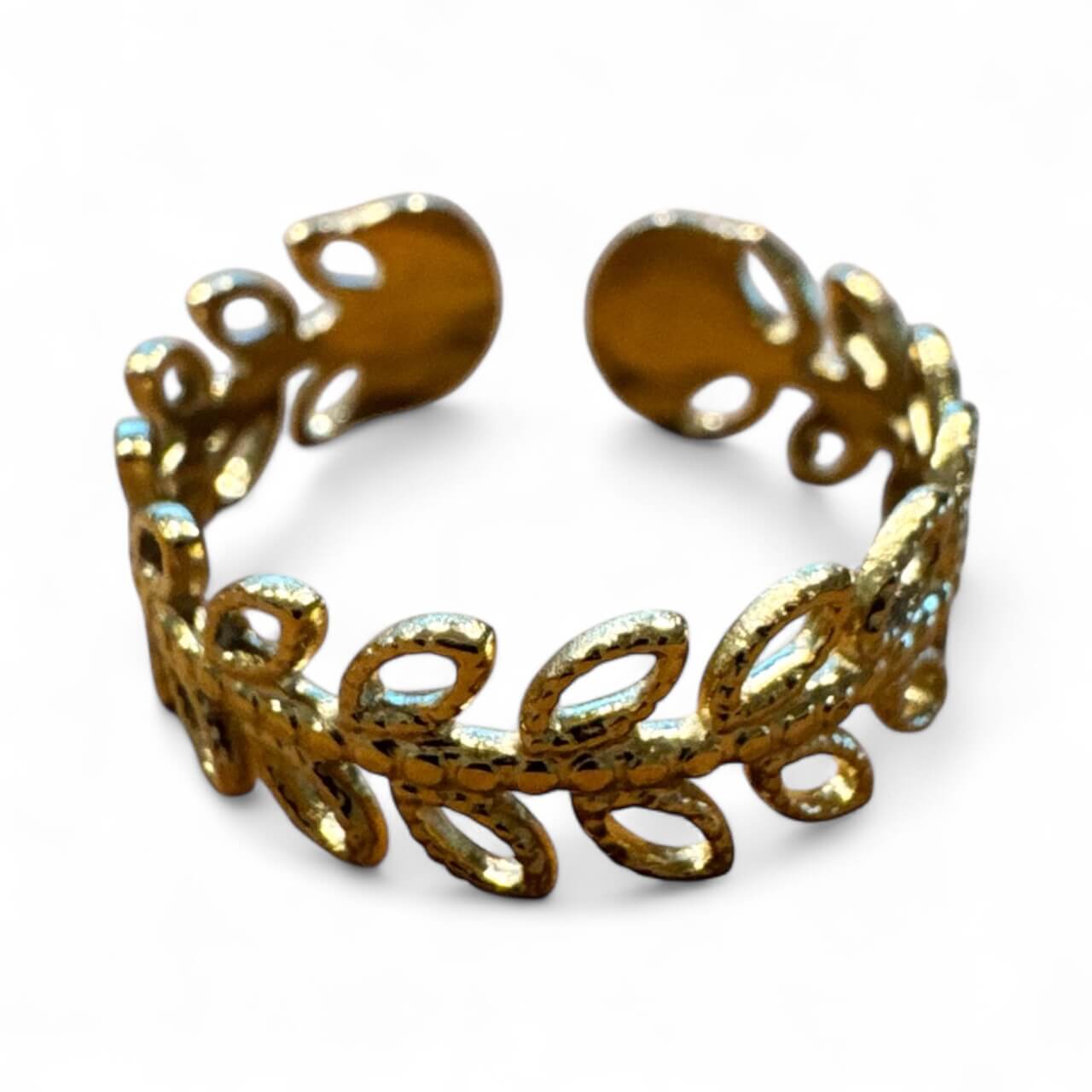 Ring Golden Leaf