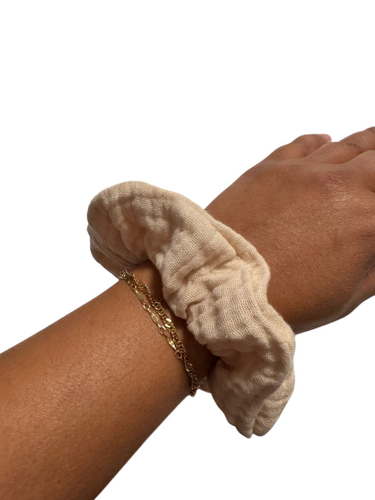 Scrunchie Musselin