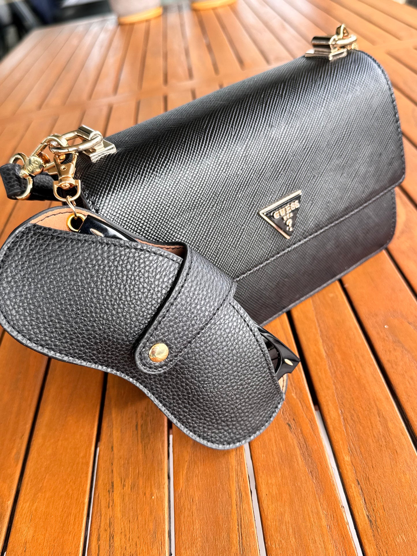 Brillenetui Luna Case Schwarz