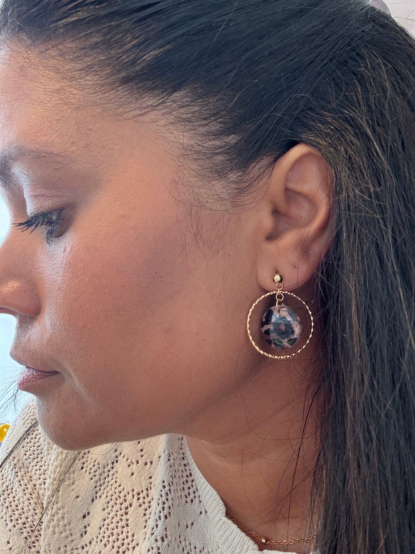 Ohrring Leopard Hoops