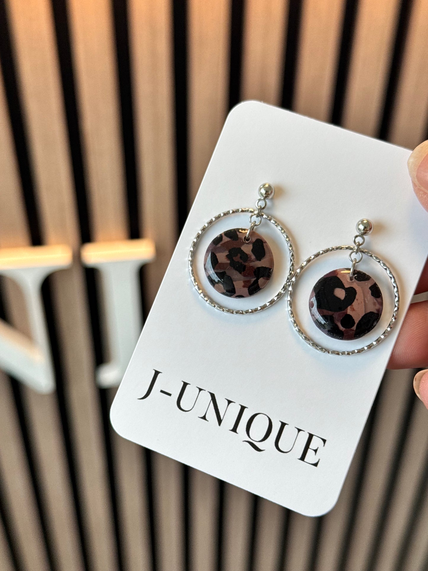 Ohrring Leopard Hoops
