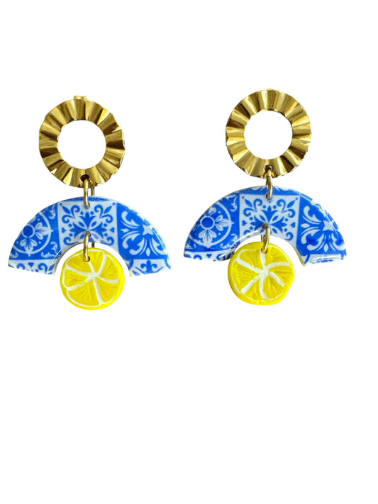 Ohrring Amalfi Lemon