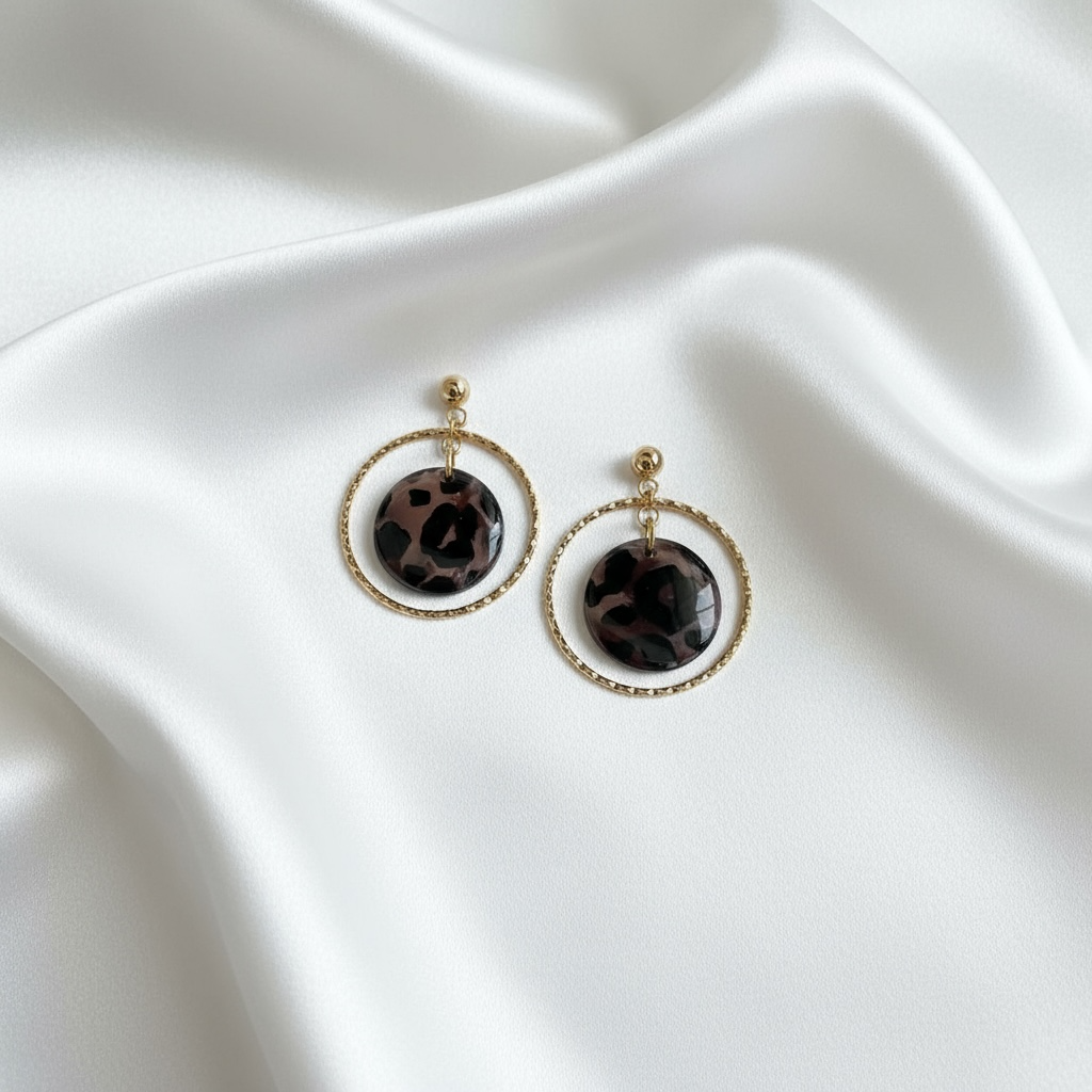 Ohrring Leopard Hoops