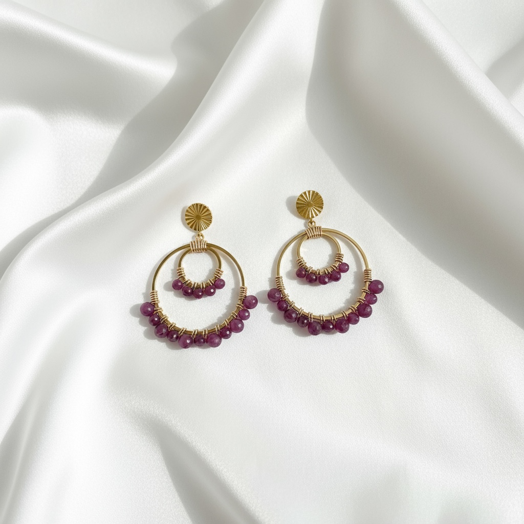 Ohrringe Sunberry Twist