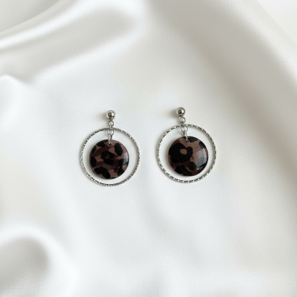 Ohrring Leopard Hoops