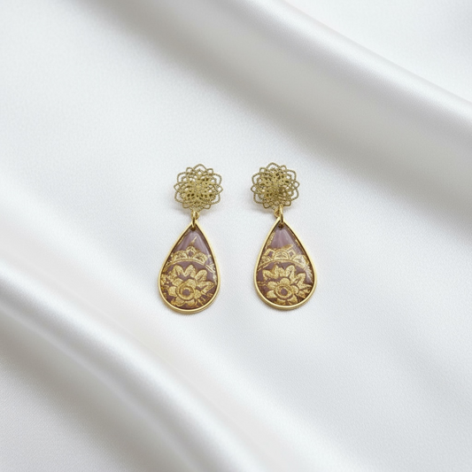 Ohrring Mandala Drop