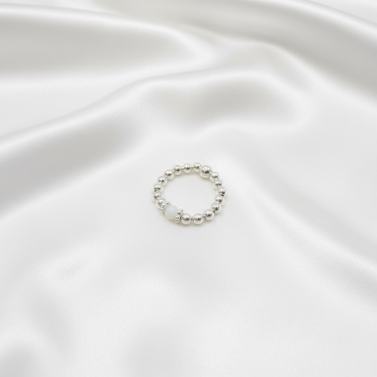 Ring Silber Mondstein