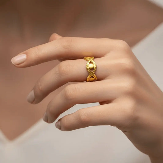 Ring Eye gold