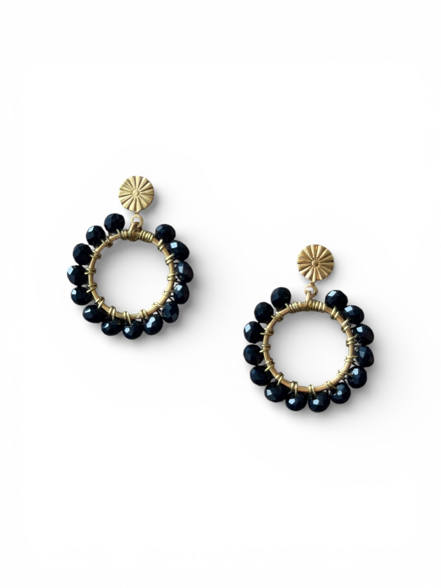 Ohrring Onyx