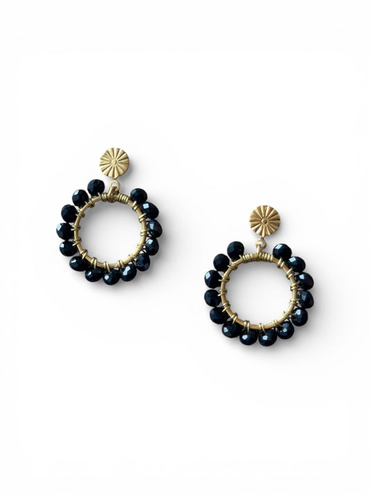 Ohrring Onyx