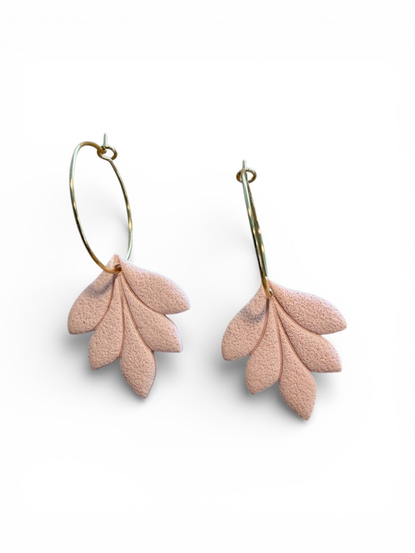 Ohrring Blush Leaves